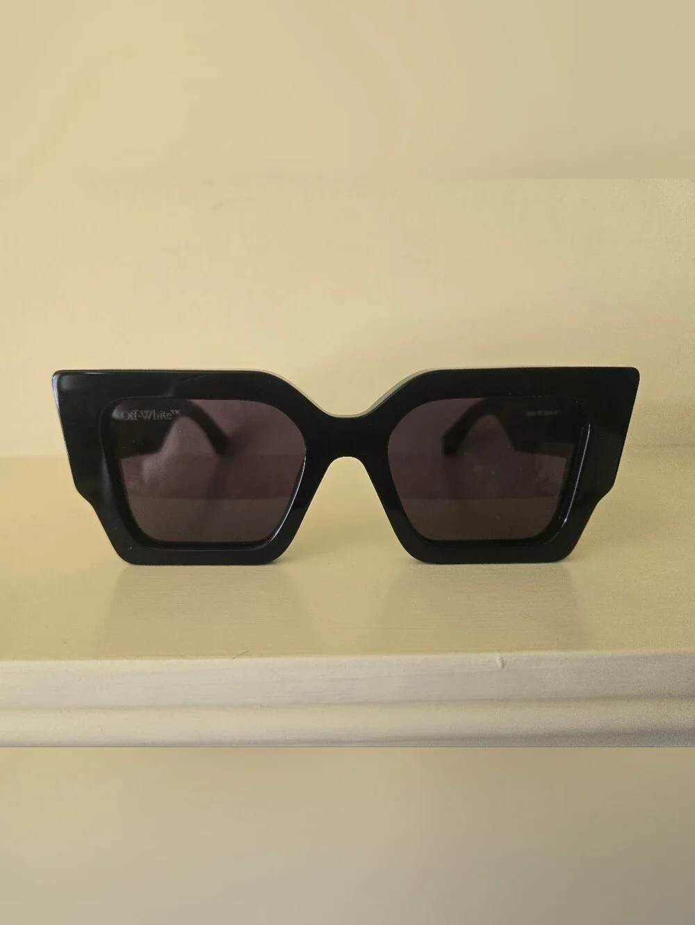Off-White Black Oversized Square Sunglasses Catalina OERI003 55-20-145
